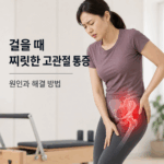 걸을 때 고관절 통증, 단순 근육통일까?