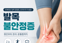발목 불안정증, 반복되는 발목 접질림을 방치하면 안 되는 이유